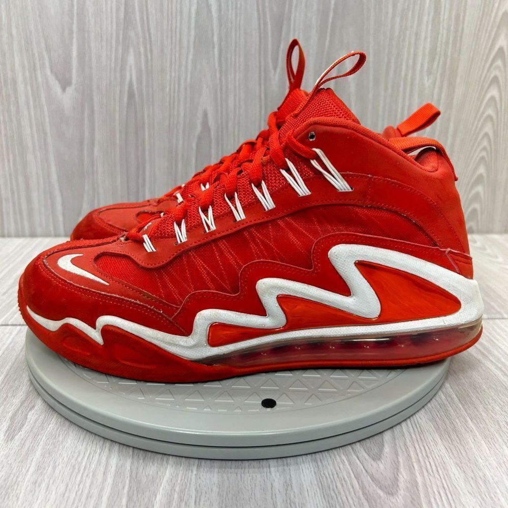 Nike Air Max 360 Diamond Griffey Red Leather Athletic Sneaker Shoes Mens Sz 9.5 - Picture 9 of 15
